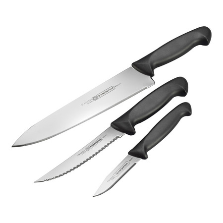 TRAMONTINA KNIFE SET BLL STMPD 3PC 80020/505